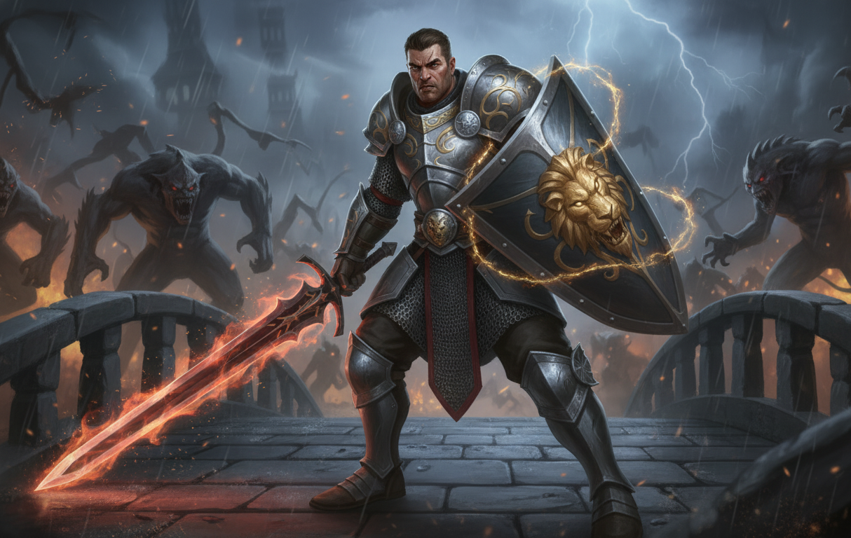 Fighter Tank Class - Fantasy of Eldoria